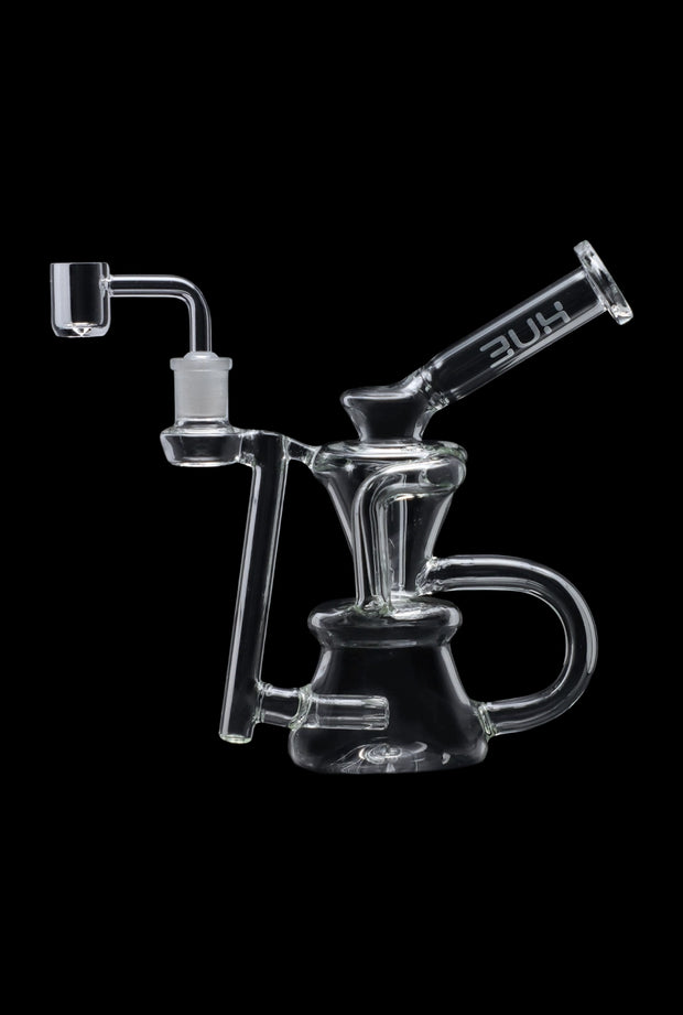 Hue - Hourglass Dab Rig Clear - 7.5"