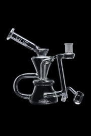 Hue - Hourglass Dab Rig Clear - 7.5"