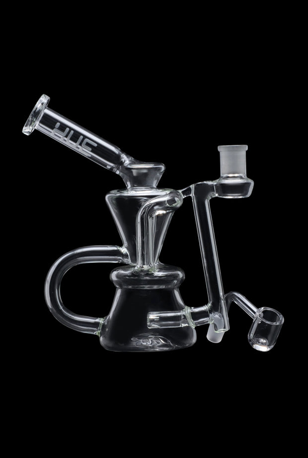 Hue - Hourglass Dab Rig Clear - 7.5"