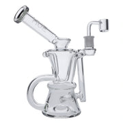 Hue - Hourglass Dab Rig Clear - 7.5"