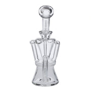 Hue - Hourglass Dab Rig Clear - 7.5"