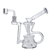 Hue - Hourglass Dab Rig Clear - 7.5"