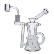 Hue - Hourglass Dab Rig Clear - 7.5"