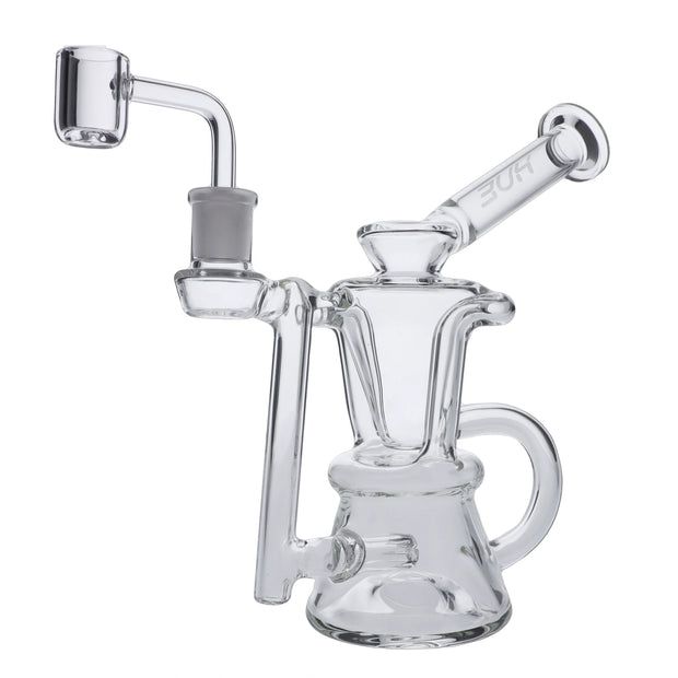 Hue - Hourglass Dab Rig Clear - 7.5"
