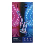 Hue - Whirlpool Dab Rig Clear - 9"