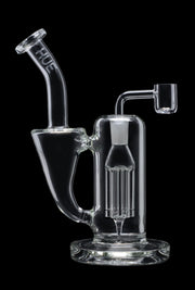 Hue - Whirlpool Dab Rig Clear - 9"