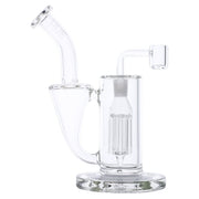 Hue - Whirlpool Dab Rig Clear - 9"