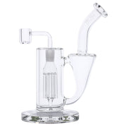 Hue - Whirlpool Dab Rig Clear - 9"