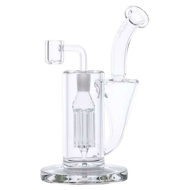Hue - Whirlpool Dab Rig Clear - 9"