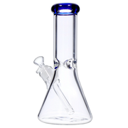 Beaker with Colour Mouthpiece & Ice Pinch Water Pipe - 10 in.