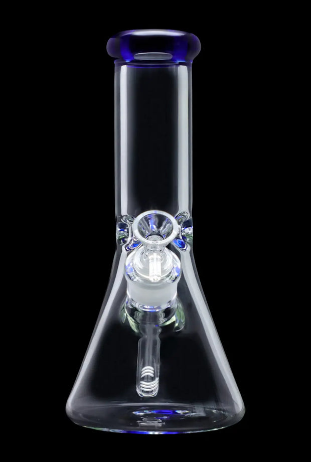 Beaker with Colour Mouthpiece & Ice Pinch Water Pipe - 10 in.