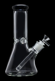 Beaker with Colour Mouthpiece & Ice Pinch Water Pipe - 10 in.