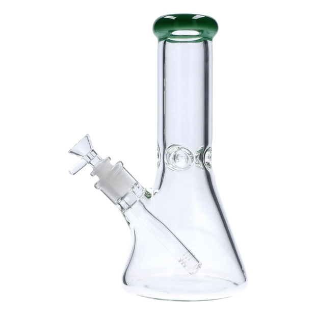 Beaker with Colour Mouthpiece & Ice Pinch Water Pipe - 10 in.