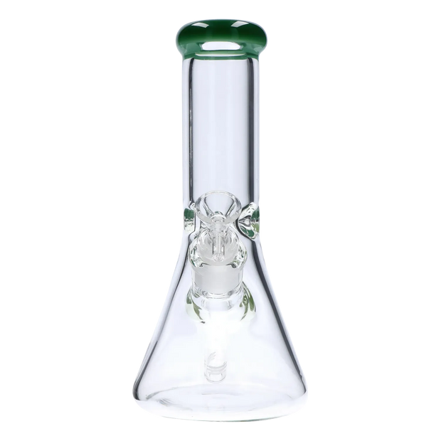 Beaker with Colour Mouthpiece & Ice Pinch Water Pipe - 10 in.