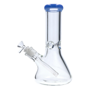 Beaker with Colour Mouthpiece & Ice Pinch Water Pipe - 10 in.