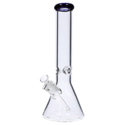 Beaker with Colour Mouthpiece & Ice Pinch Water Pipe - 14 in.
