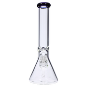 Beaker with Colour Mouthpiece & Ice Pinch Water Pipe - 14 in.