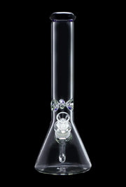 Beaker with Colour Mouthpiece & Ice Pinch Water Pipe - 14 in.