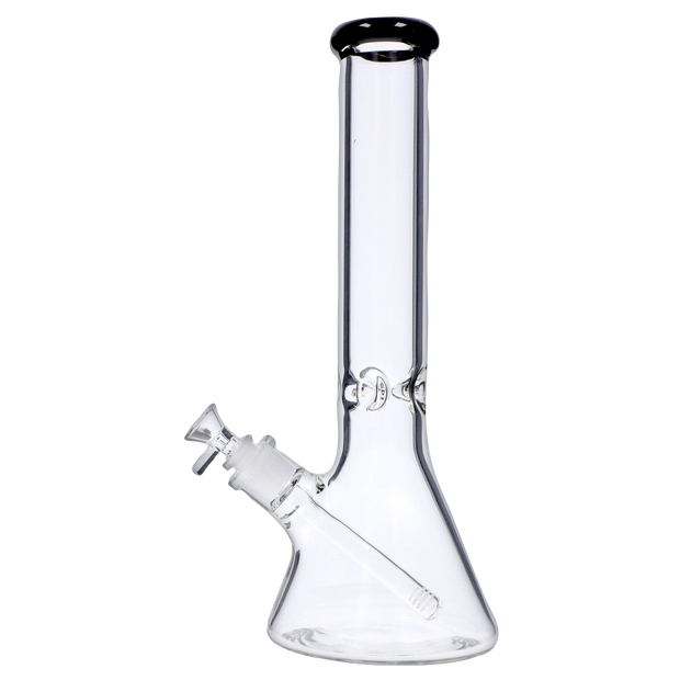 Beaker with Colour Mouthpiece & Ice Pinch Water Pipe - 14 in.