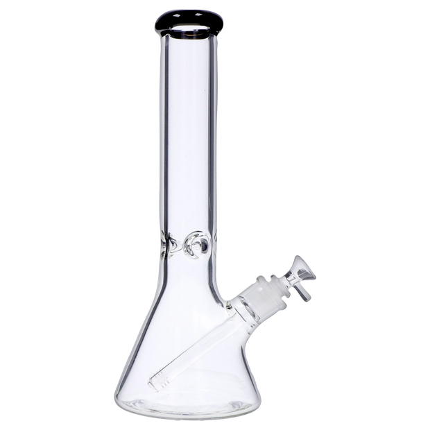 Beaker with Colour Mouthpiece & Ice Pinch Water Pipe - 14 in.