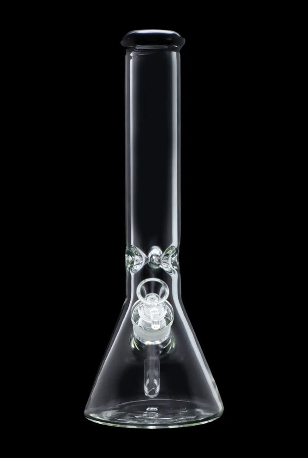 Beaker with Colour Mouthpiece & Ice Pinch Water Pipe - 14 in.