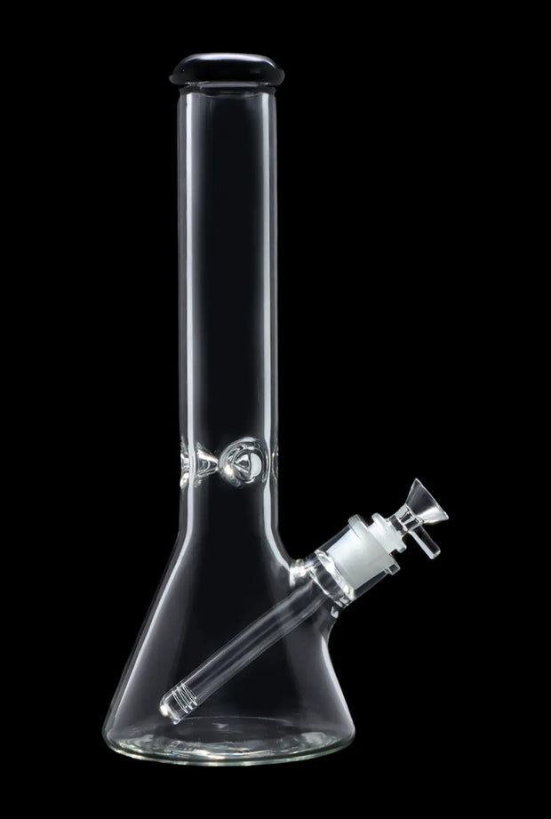 Beaker with Colour Mouthpiece & Ice Pinch Water Pipe - 14 in.
