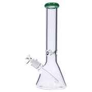 Beaker with Colour Mouthpiece & Ice Pinch Water Pipe - 14 in.
