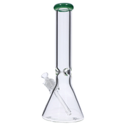 Beaker with Colour Mouthpiece & Ice Pinch Water Pipe - 14 in.