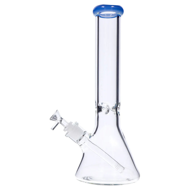 Beaker with Colour Mouthpiece & Ice Pinch Water Pipe - 14 in.