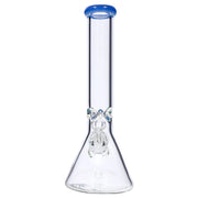 Beaker with Colour Mouthpiece & Ice Pinch Water Pipe - 14 in.