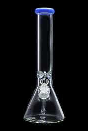 Beaker with Colour Mouthpiece & Ice Pinch Water Pipe - 14 in.
