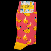 Pink Banana Socks - One Size Fits All