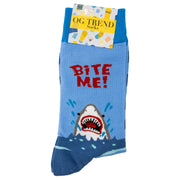 Shark - Bite Me! Socks - One Size Fits All