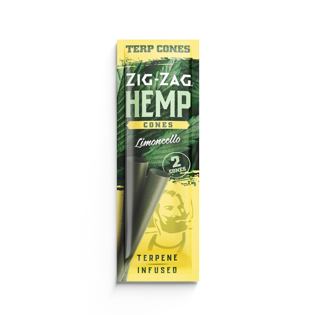Zig Zag Terpene Infused Hemp Cones - Limoncello