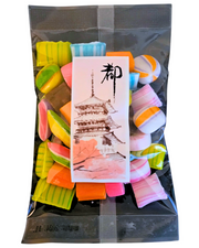 Traditional Japanese Hard Rock Sugar Candy w/ Floral Designs