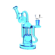 Neon Scientific Inline Percolator and Big Bubble Water Pipe