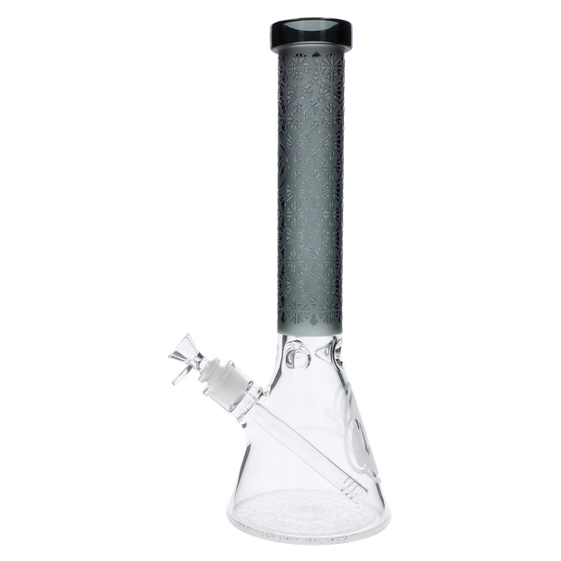 Cloud Cali X 15-inch Engraved Thick Base Beaker Water Pipe