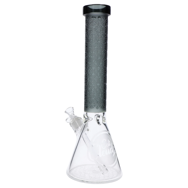 Cloud Cali X 15-inch Engraved Thick Base Beaker Water Pipe