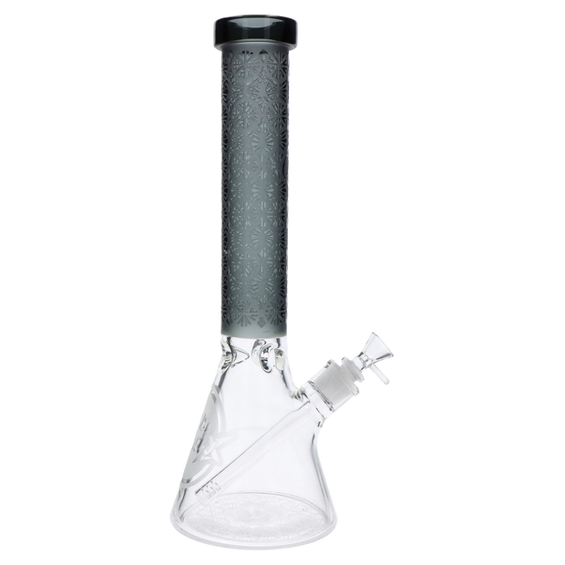 Cloud Cali X 15-inch Engraved Thick Base Beaker Water Pipe