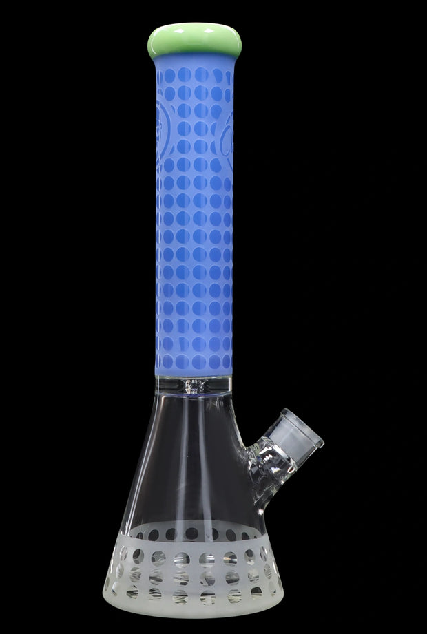 Cloud Cali X 15-inch Engraved Thick Base Beaker Water Pipe