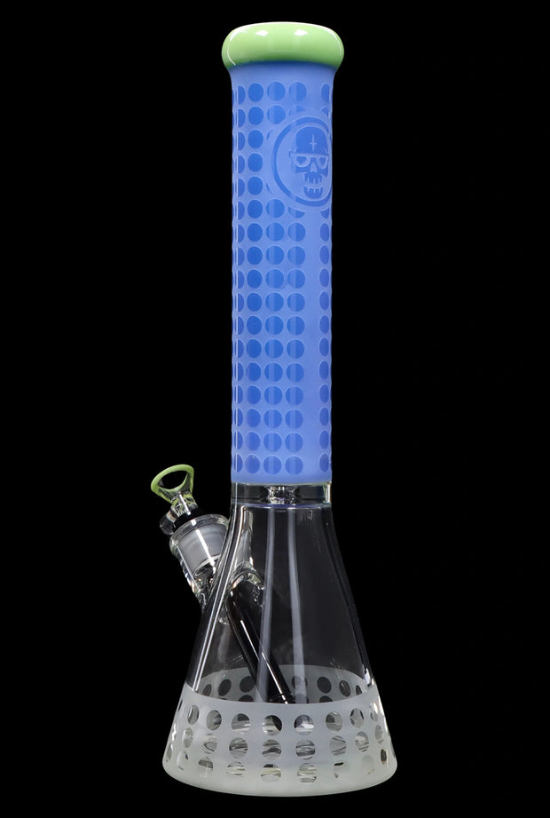 Cloud Cali X 15-inch Engraved Thick Base Beaker Water Pipe