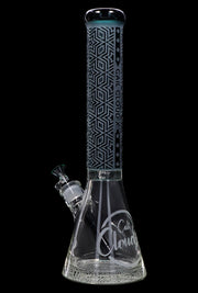 Cloud Cali X 15-inch Engraved Thick Base Beaker Water Pipe