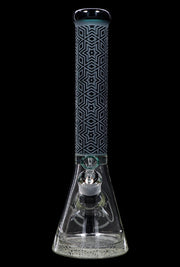 Cloud Cali X 15-inch Engraved Thick Base Beaker Water Pipe