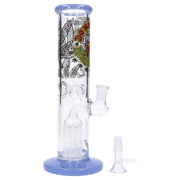 Do Not Panic Straight Tube with Tree Perc - 10 in
