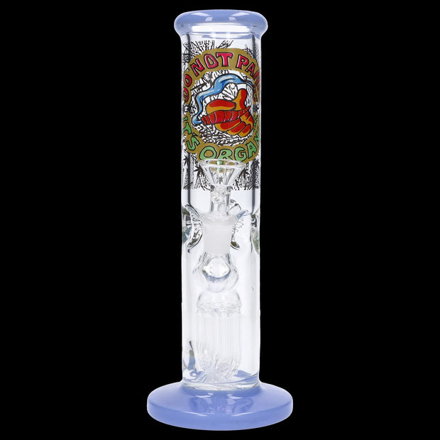 Do Not Panic Straight Tube with Tree Perc - 10 in