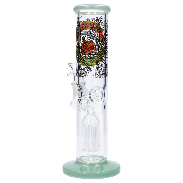Do Not Panic Straight Tube with Tree Perc - 10 in