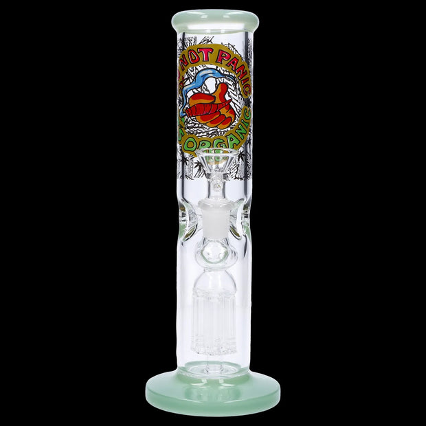 Do Not Panic Straight Tube with Tree Perc - 10 in