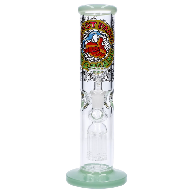 Do Not Panic Straight Tube with Tree Perc - 10 in