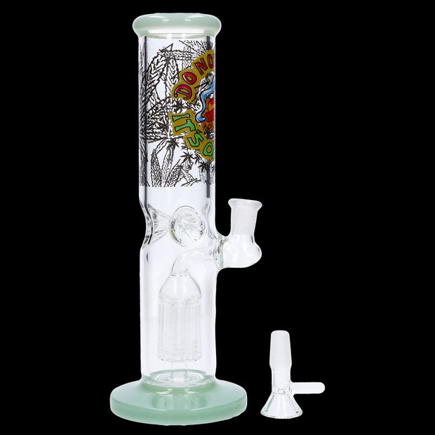 Do Not Panic Straight Tube with Tree Perc - 10 in