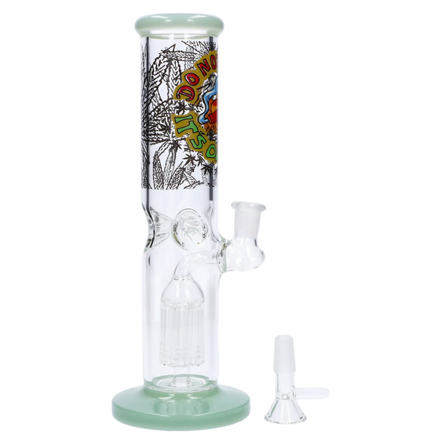 Do Not Panic Straight Tube with Tree Perc - 10 in